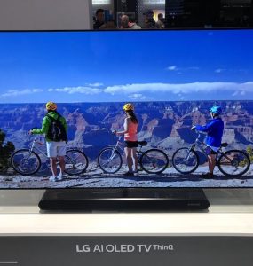 LG 65 OLED TV AI ThinQ