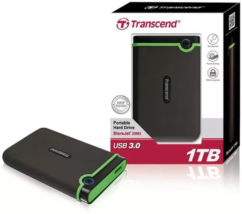 1TB External Transcend HDD