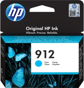 HP 912 Ink Cartridge Cyan (3YL77AE)