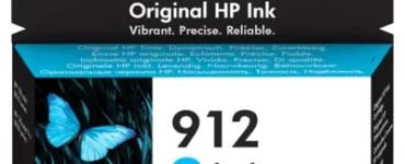 HP 912 Ink Cartridge Cyan (3YL77AE)