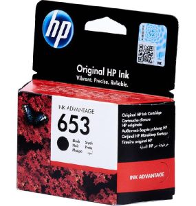 HP 653 Ink Advantage Cartridge Black (3YM75AE)