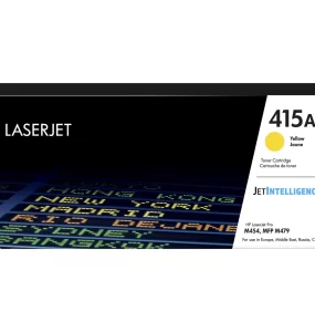 HP 415A LaserJet Toner Cartridge Yellow (W2032A)