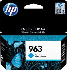 HP 963 Ink Cartridge Cyan (3JA23AE)