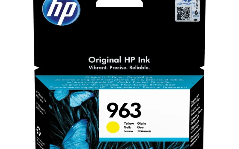 HP 963 Ink Cartridge Yellow (3JA25AE)