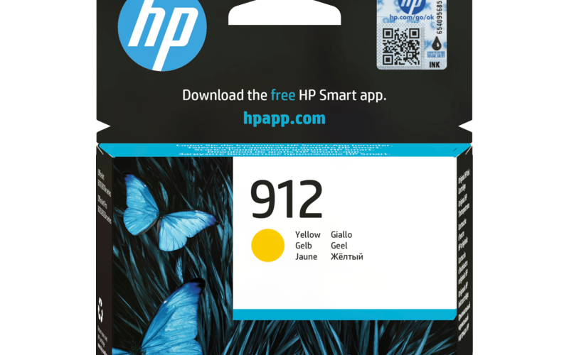 HP 912 Ink Cartridge Yellow