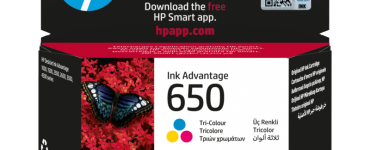 HP 650 Ink Advantage Cartridge Tri-Colour (CZ102AE)