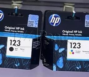 HP 123 Cartridge Tri-Colour Ink