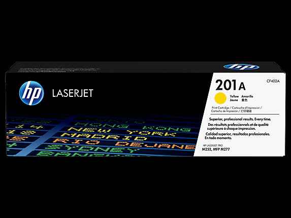 HP 201A LaserJet Toner Cartridge Yellow