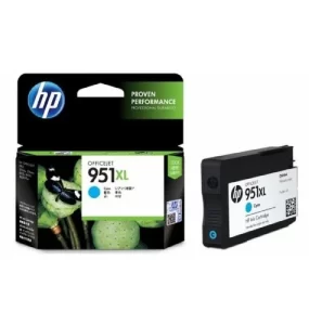 HP 951XL CARTRIDGE HIGH YIELD CYAN ORIGINAL INK