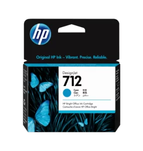 HP 712 Cartridge 29-mL Cyan DesignJet Ink