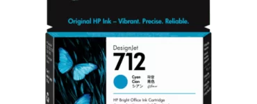 HP 712 Cartridge 29-mL Cyan DesignJet Ink