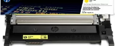 HP 117A Cartridge Yellow Laser Toner