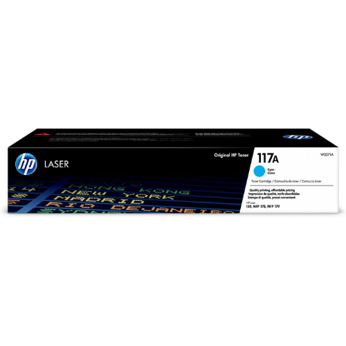 HP 117A CARTRIDGE CYAN LASER TONER