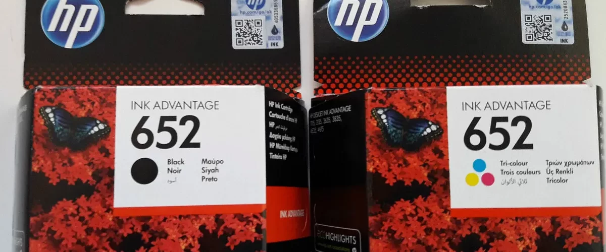 HP 652 Cartridge Tri-Colour Ink