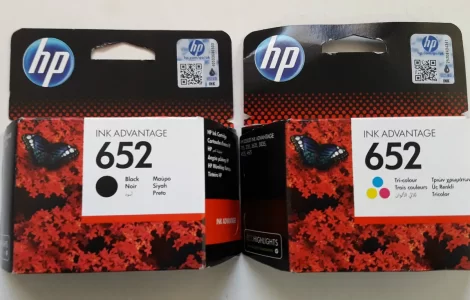 HP 652 Cartridge Tri-Colour Ink