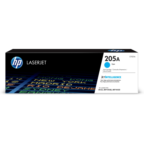 HP 205A CARTRIDGE CYAN LASERJET TONER