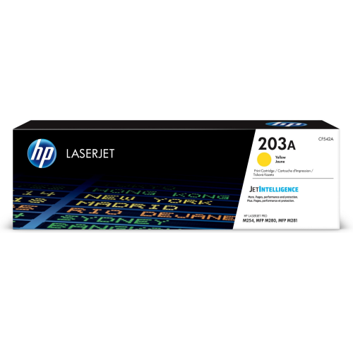 The HP 203A Yellow Toner