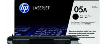 HP 05A BLACK LASERJET TONER