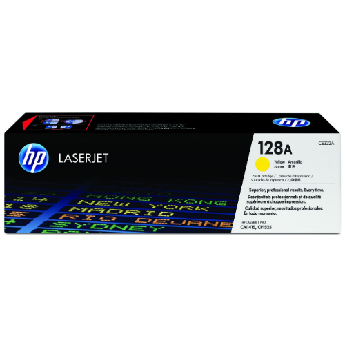 HP 128A YELLOW TONER