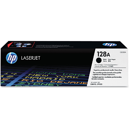 HP 128A BLACK TONER (CE320)