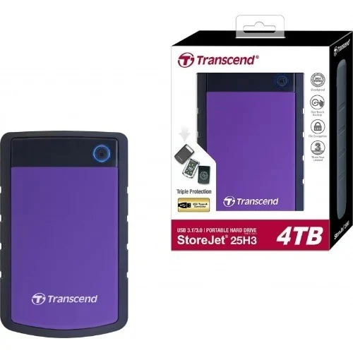 4TB EXTERNAL TRANSCEND