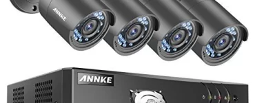 ANNKE 4X Dome Camera + C31Z 8CH AHD 720P