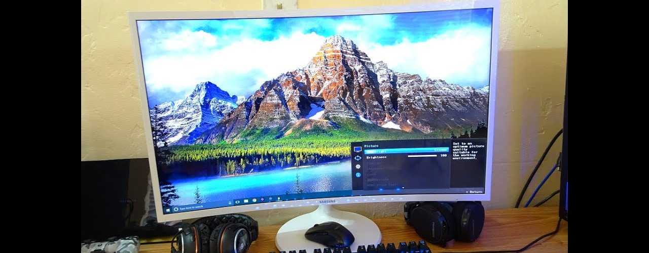 Samsung Curved Monitor CF391