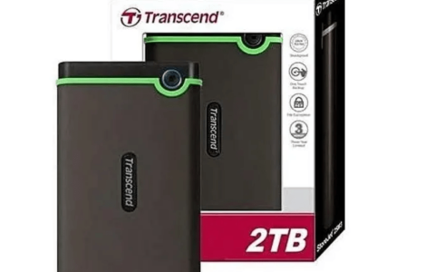 2TB External Transcend Hard Drive